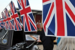 2012 June 2-5 The Queen's Diamond Jubilee celebrations  - Middle Barton Parade and Party.