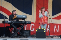 2012 June 2-5 The Queen's Diamond Jubilee celebrations  - Middle Barton Parade and Party.