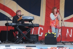 2012 June 2-5 The Queen's Diamond Jubilee celebrations  - Middle Barton Parade and Party.