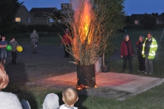2012 June 2-5 The Queen's Diamond Jubilee celebrations  - Middle Barton Parade and Party.