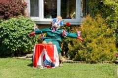 2012 June 2-5 The Queen's Diamond Jubilee celebrations  - Middle Barton Scarecrow competition.