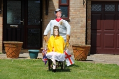 2012 June 2-5 The Queen's Diamond Jubilee celebrations  - Middle Barton Scarecrow competition.
