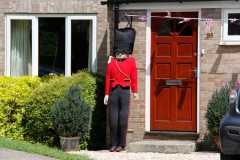 2012 June 2-5 The Queen's Diamond Jubilee celebrations  - Middle Barton Scarecrow competition.