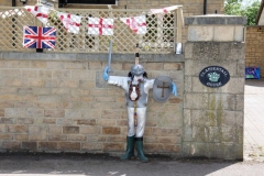 2012 June 2-5 The Queen's Diamond Jubilee celebrations  - Middle Barton Scarecrow competition.
