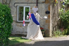2012 June 2-5 The Queen's Diamond Jubilee celebrations  - Middle Barton Scarecrow competition.