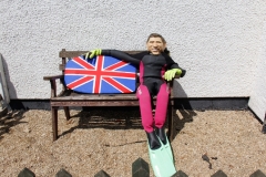 2012 June 2-5 The Queen's Diamond Jubilee celebrations  - Middle Barton Scarecrow competition.