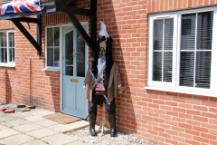 2012 June 2-5 The Queen's Diamond Jubilee celebrations  - Middle Barton Scarecrow competition.