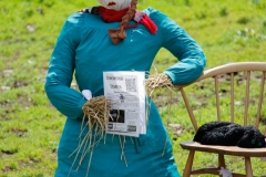 2012 June 2-5 The Queen's Diamond Jubilee celebrations  - Middle Barton Scarecrow competition.