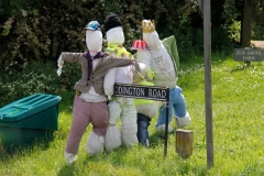 2012 June 2-5 The Queen's Diamond Jubilee celebrations  - Middle Barton Scarecrow competition.