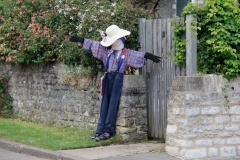 2012 June 2-5 The Queen's Diamond Jubilee celebrations  - Middle Barton Scarecrow competition.