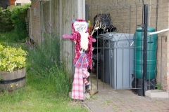 2012 June 2-5 The Queen's Diamond Jubilee celebrations  - Middle Barton Scarecrow competition.