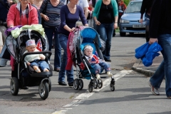 2012 June 2-5 The Queen's Diamond Jubilee celebrations  - Middle Barton Parade and Party.