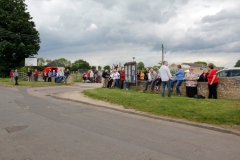 2012 June 2-5 The Queen's Diamond Jubilee celebrations  - Middle Barton Parade and Party.