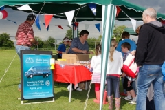 2012 June 2-5 The Queen's Diamond Jubilee celebrations  - Middle Barton Parade and Party.