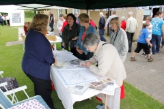 2012 June 2-5 The Queen's Diamond Jubilee celebrations  - Middle Barton Parade and Party.