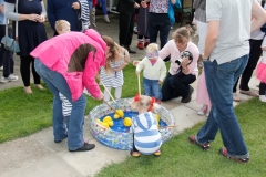 2012 June 2-5 The Queen's Diamond Jubilee celebrations  - Middle Barton Parade and Party.