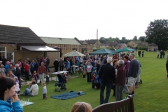 2012 June 2-5 The Queen's Diamond Jubilee celebrations  - Middle Barton Parade and Party.