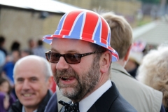 2012 June 2-5 The Queen's Diamond Jubilee celebrations  - Middle Barton Parade and Party.