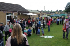 2012 June 2-5 The Queen's Diamond Jubilee celebrations  - Middle Barton Parade and Party.