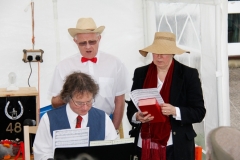 2012 June 2-5 The Queen's Diamond Jubilee celebrations  - Middle Barton Parade and Party.