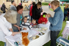 2012 June 2-5 The Queen's Diamond Jubilee celebrations  - Middle Barton Parade and Party.