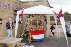 2012 June 2-5 The Queen's Diamond Jubilee celebrations  - Middle Barton Parade and Party.