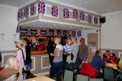 2012 June 2-5 The Queen's Diamond Jubilee celebrations  - Middle Barton Parade and Party.