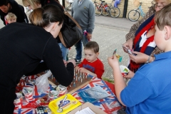 2012 June 2-5 The Queen's Diamond Jubilee celebrations  - Middle Barton Parade and Party.
