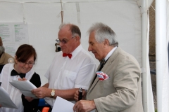 2012 June 2-5 The Queen's Diamond Jubilee celebrations  - Middle Barton Parade and Party.