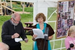 2012 June 2-5 The Queen's Diamond Jubilee celebrations  - Middle Barton Parade and Party.