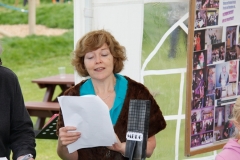 2012 June 2-5 The Queen's Diamond Jubilee celebrations  - Middle Barton Parade and Party.