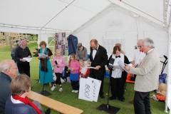 2012 June 2-5 The Queen's Diamond Jubilee celebrations  - Middle Barton Parade and Party.