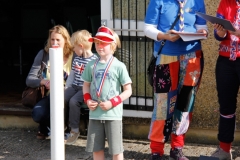 2012 June 2-5 The Queen's Diamond Jubilee celebrations  - Middle Barton Parade and Party.