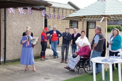 2012 June 2-5 The Queen's Diamond Jubilee celebrations  - Middle Barton Parade and Party.