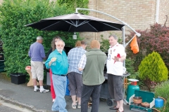 2012 June 2-5 The Queen's Diamond Jubilee celebrations  - Middle Barton Parade and Party.
