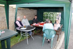 2012 June 2-5 The Queen's Diamond Jubilee celebrations  - Middle Barton Parade and Party.