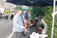 2012 June 2-5 The Queen's Diamond Jubilee celebrations  - Middle Barton Parade and Party.