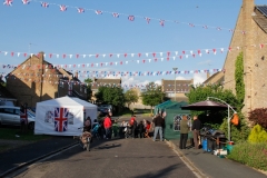 2012 June 2-5 The Queen's Diamond Jubilee celebrations  - Middle Barton Parade and Party.