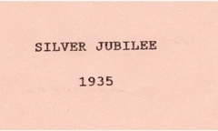 1935 Silver Jubilee.