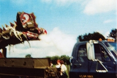 June 7 1977 Floats in the Silver Jubilee procession.