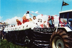 June 7 1977 Floats in the Silver Jubilee procession.