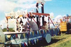 June 7 1977 Floats in the Silver Jubilee procession.