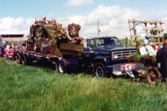 June 7 1977 Floats in the Silver Jubilee procession.