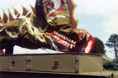 June 7 1977 Floats in the Silver Jubilee procession.