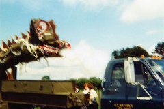 June 7 1977 Floats in the Silver Jubilee procession.