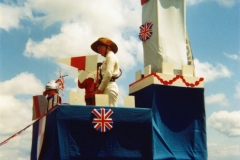 June 7 1977 Floats in the Silver Jubilee procession.