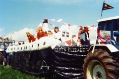 June 7 1977 Floats in the Silver Jubilee procession.