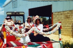 June 7 1977 Floats in the Silver Jubilee procession.