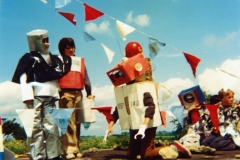 June 7 1977 Floats in the Silver Jubilee procession.