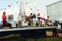 June 7 1977 Floats in the Silver Jubilee procession.